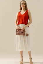 Load image into Gallery viewer, Ninexis Full Size V-Neck Curved Hem Tank