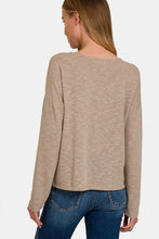 Load image into Gallery viewer, Zenana Dropped Shoulder Long Sleeve T-Shirt
