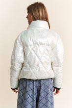 Load image into Gallery viewer, J.NNA Quilted Mock Neck Puffer Jacket