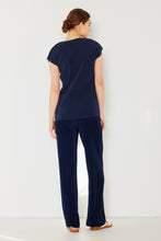 Load image into Gallery viewer, Marina West Swim Rib Pleated Elastic-Waist Wide Leg Pants