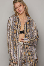 Load image into Gallery viewer, POL Long Sleeve Button Down Printed Shirt