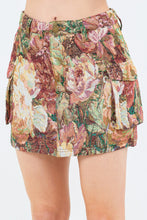 Load image into Gallery viewer, American Bazi Jacquard Weave Cargo Pocket Skirt