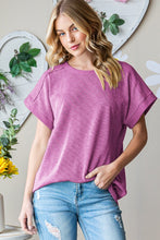 Load image into Gallery viewer, Heimish Full Size Short Sleeve Round Neck T-Shirt