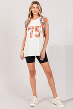 Load image into Gallery viewer, SAGE + FIG Patch Print Side Slit Sleeveless Top