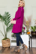 Load image into Gallery viewer, Celeste Full Size Open Front Cardigan with Pockets