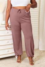 Load image into Gallery viewer, Basic Bae Full Size Soft Rayon Drawstring Waist Pants with Pockets