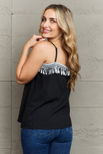 Load image into Gallery viewer, Ninexis It's About Time Lace Detail Loose Cami Top
