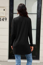 Load image into Gallery viewer, Basic Bae Full Size Open Front Long Sleeve Cardigan with Pockets