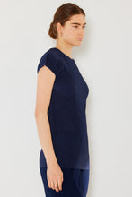Load image into Gallery viewer, Marina West Swim Rib Pleated Cap Sleeve Top