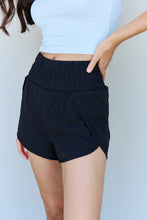 Load image into Gallery viewer, Ninexis Stay Active High Waistband Active Shorts in Black