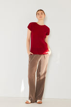 Load image into Gallery viewer, Marina West Swim Rib Pleated Cap Sleeve Top