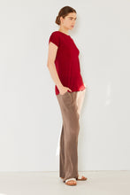 Load image into Gallery viewer, Marina West Swim Rib Pleated Elastic-Waist Wide Leg Pants