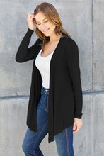 Load image into Gallery viewer, Basic Bae Full Size Open Front Long Sleeve Cardigan