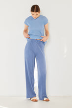 Load image into Gallery viewer, Marina West Swim Rib Pleated Elastic-Waist Wide Leg Pants