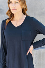 Load image into Gallery viewer, Basic Bae Full Size V-Neck Long Sleeve Top