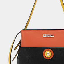 Load image into Gallery viewer, Nicole Lee USA Contrast Leather Shoulder Bag