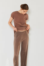 Load image into Gallery viewer, Marina West Swim Rib Pleated Cap Sleeve Top