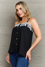 Load image into Gallery viewer, Ninexis It's About Time Lace Detail Loose Cami Top