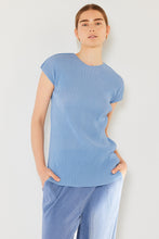 Load image into Gallery viewer, Marina West Swim Rib Pleated Cap Sleeve Top