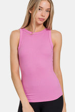 Load image into Gallery viewer, Zenana Ribbed Crew Neck Tank