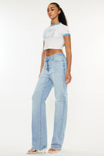 Load image into Gallery viewer, Kancan Distressed High Waist Straight Jeans