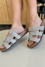 Load image into Gallery viewer, Forever Link Rhinestone Open Toe Sandals