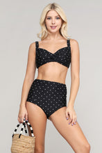 Load image into Gallery viewer, Marina West Swim Take A Dip Twisted High-Rise Bikini Set