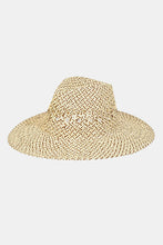 Load image into Gallery viewer, Fame Cutout Woven Straw Hat