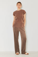 Load image into Gallery viewer, Marina West Swim Rib Pleated Cap Sleeve Top