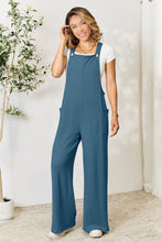 Load image into Gallery viewer, Double Take Full Size Wide Strap Overall with Pockets