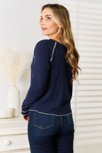 Load image into Gallery viewer, Basic Bae Long Raglan Sleeve Round Neck Top