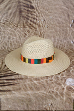 Load image into Gallery viewer, Fame Contrast Wide Brim Straw Hat