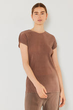 Load image into Gallery viewer, Marina West Swim Rib Pleated Cap Sleeve Top