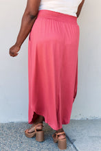 Load image into Gallery viewer, Doublju Comfort Princess Full Size High Waist Scoop Hem Maxi Skirt