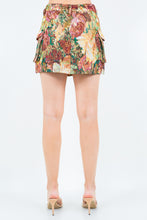 Load image into Gallery viewer, American Bazi Jacquard Weave Cargo Pocket Skirt