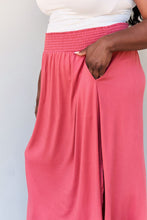 Load image into Gallery viewer, Doublju Comfort Princess Full Size High Waist Scoop Hem Maxi Skirt