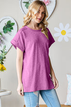 Load image into Gallery viewer, Heimish Full Size Short Sleeve Round Neck T-Shirt
