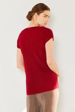 Load image into Gallery viewer, Marina West Swim Rib Pleated Cap Sleeve Top