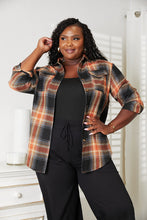 Load image into Gallery viewer, Mandy Plaid Dropped Shoulder Shirt