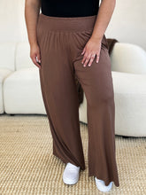 Load image into Gallery viewer, Double Take Full Size Smocked Wide Waistband Wide Leg Pants