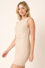 Load image into Gallery viewer, Mittoshop Tweed Sleeveless Mini Dress