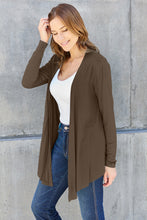 Load image into Gallery viewer, Basic Bae Full Size Open Front Long Sleeve Cardigan