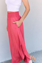 Load image into Gallery viewer, Doublju Comfort Princess Full Size High Waist Scoop Hem Maxi Skirt