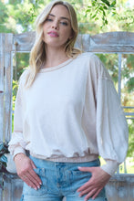 Load image into Gallery viewer, Hailey &amp; Co Rib and Two Tone Knit Mixed Top