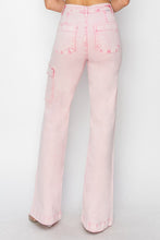 Load image into Gallery viewer, RISEN Full Size High Rise Wide Leg Cargo Pocket Jeans