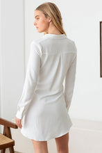 Load image into Gallery viewer, Gilli Tie Waist Long Sleeve Mini Dress