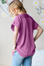 Load image into Gallery viewer, Heimish Full Size Short Sleeve Round Neck T-Shirt