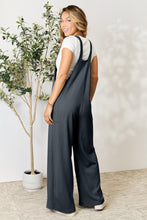 Load image into Gallery viewer, Double Take Full Size Wide Strap Overall with Pockets