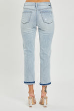 Load image into Gallery viewer, RISEN Mid-Rise Sequin Patched Jeans