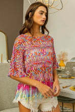 Load image into Gallery viewer, BiBi Openwork Fringed Knit Cover Up